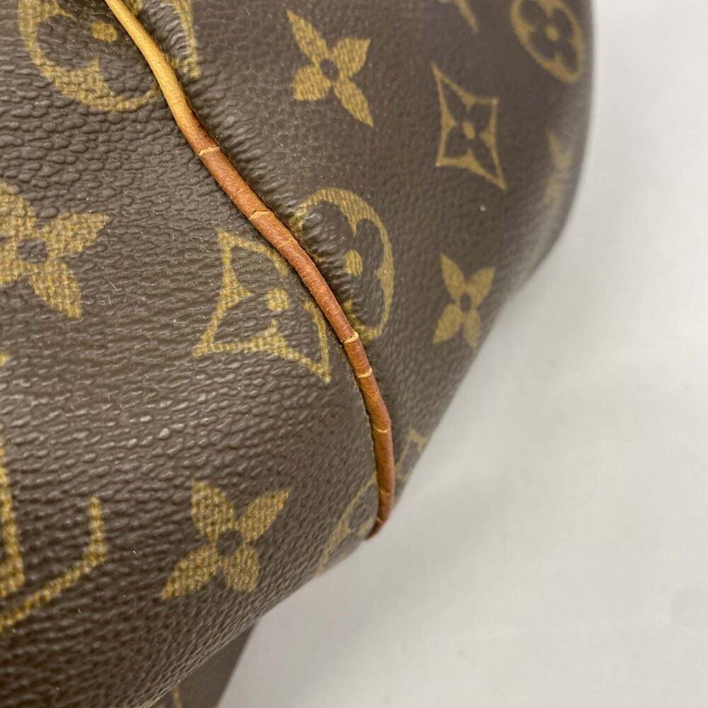 LOUIS VUITTON Brown Monogram Keepall 55 Boston Bag - Picture 9 of 13
